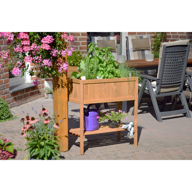 Aalap Wood Raised Garden Bed