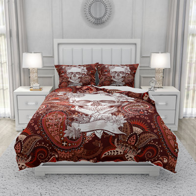 Bedding Sets Polyester Box Stitch Floral Duvet Cover & Insert Set