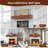 Cowanda Rustic Solid Wood Fireplace Mantel Shelf, Hand Carved Floating Mantel-1937509972-1936827624