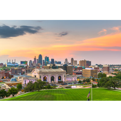 Kansas City, Missouri by Sean Pavone - Wrapped Canvas Print