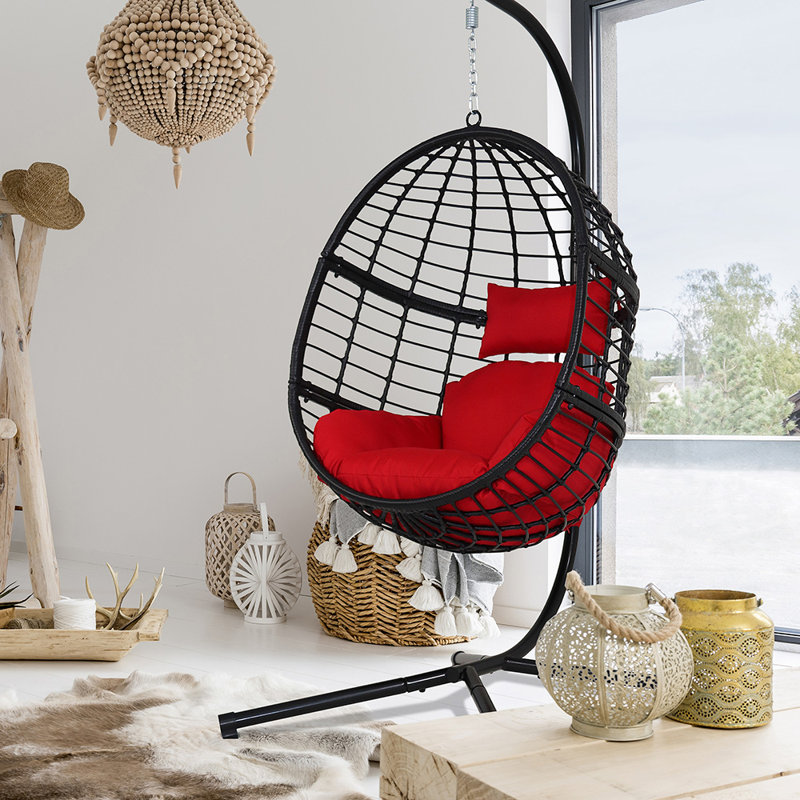 Balancelle avec support, Rouge