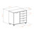 Barakha Accent Cabinet with 5-drawer and 1-cabinet, 26.3'' H X 30.71'' W X 15.98'' D-2010521862