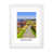 White Framed