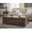 Table basse en bois massif Randal