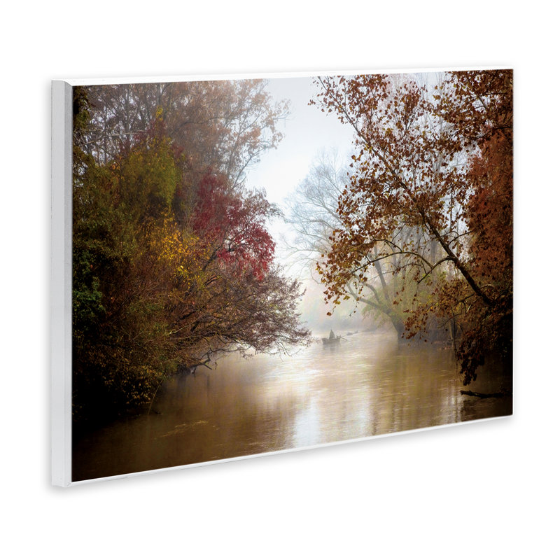 Plaque murale In The Mist Of Autumn, design par Celebrate Life Gallery, H 13 po x l 19 po