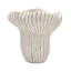 Jardinière corail sable et ciment 9,3 po x 9,7 po avec finition texturée beige