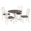 Ensemble de table de salle à manger 5 pièces TopMAX Mid-Century-1591270748-1591270749