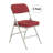 NPS® 3200 Series Premium 2-inch Fabric Upholstered Double Hinge Folding Chair Set of 4-61176056