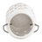 Decorative Ceramic and Stoneware Lantern with Cut-Out Diamond Design - Sleek Modern Hurricane Accent Crafted from Durable Materials for Stylish Ambient Display in Any Setting-86755603-86755606