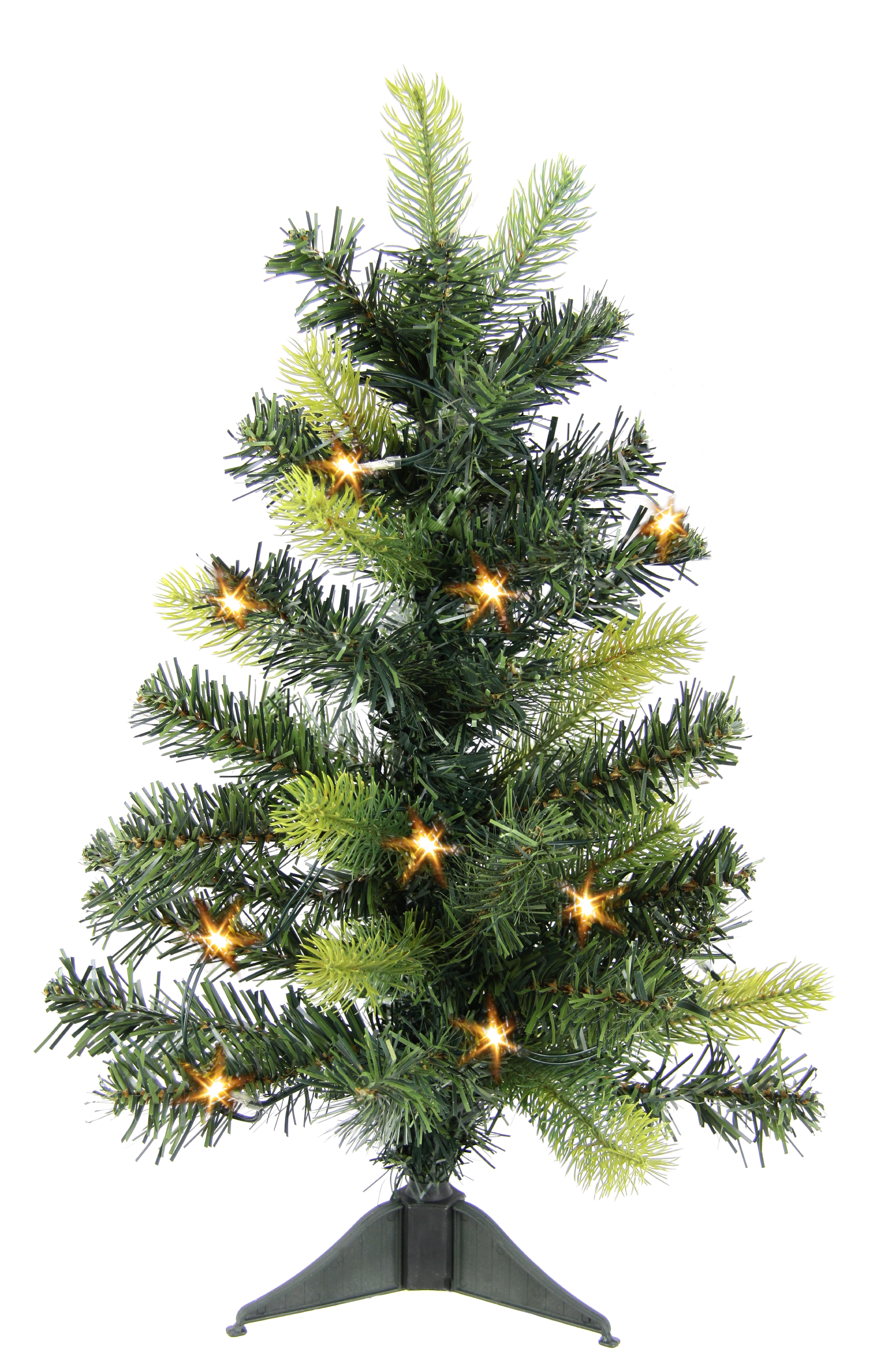 Künstlicher Tannenbaum, ca.60cm hoch m.20 LED's für innen, Weihnachts,  12,95 €