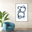 Modern Single Line Geometric Bear Print-69342179-69342183