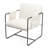 Kendall Upholstered Hanging Armchair with Pocket-106766253