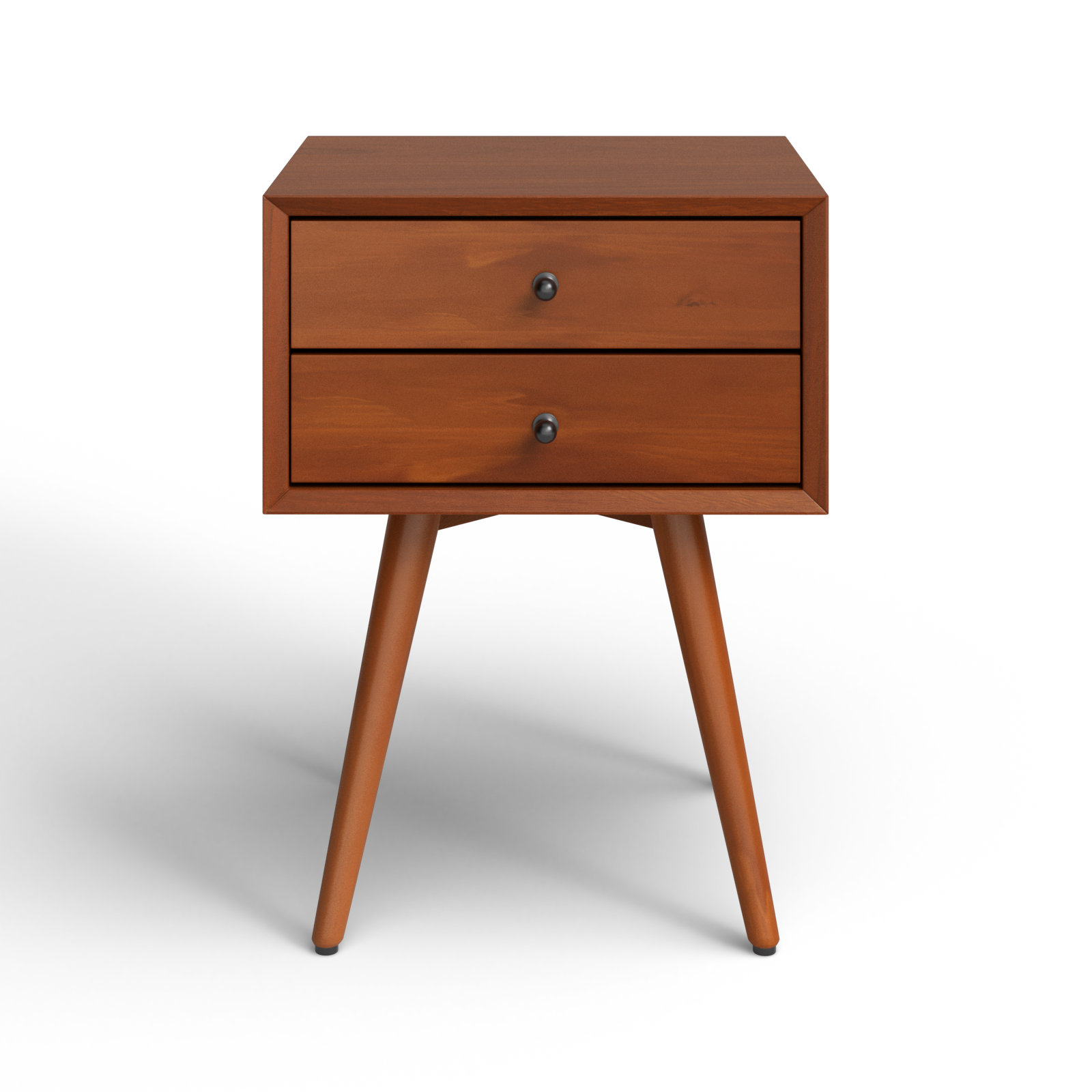 AllModern Williams 2Drawer Mini Nightstand & Reviews Wayfair