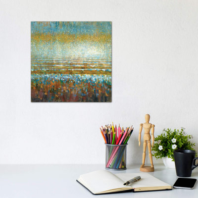 Rains Over The Lake by Danhui Nai - Painting on Canvas