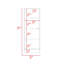 Rectangle garde-manger wengé