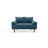 Drus 58" Square Arm Sofa Loveseat-626955682