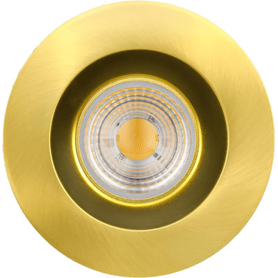Éclairage encastré 4 po rond 15 W 15 W 1500 lumens neutre blanc 35 K