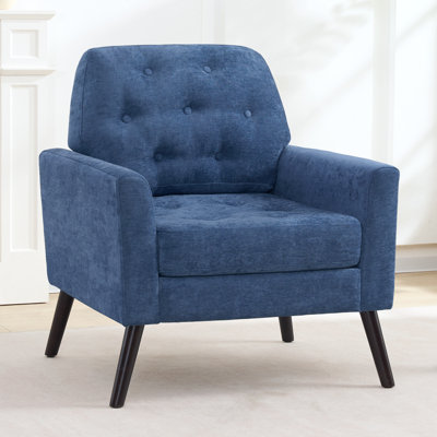 Accent Chair with Button-Tufted Back