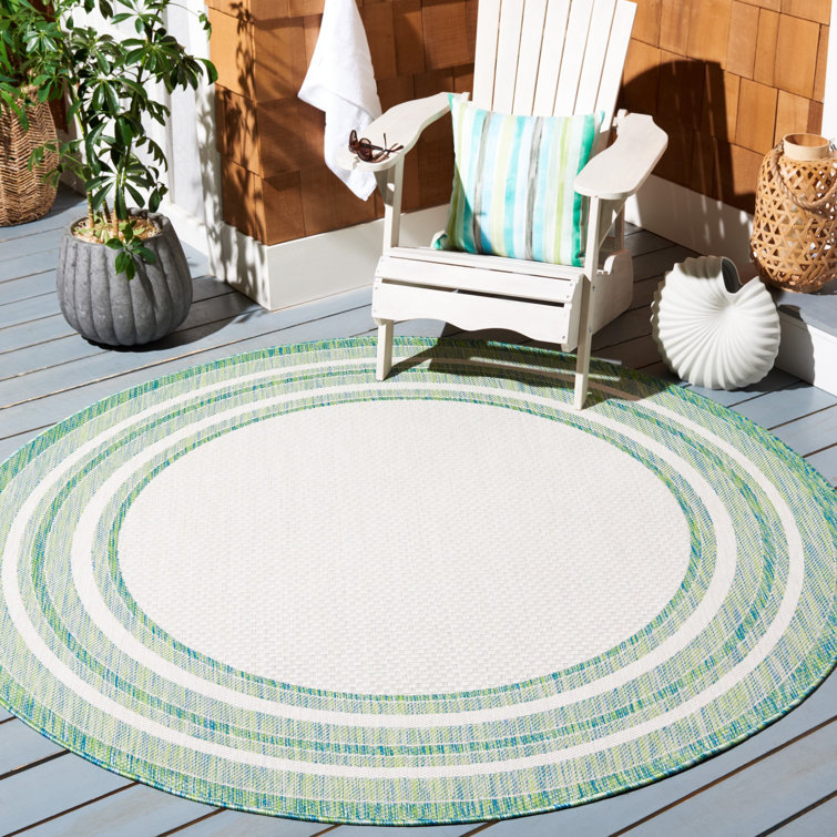Jeffrie Performance Geometric Indoor/Outdoor Area Rug