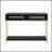 Entryway Table, Console Table with Two Drawers, Retro Hallway Table with Striking Geometric Design for Entryway and Living Room (Black)-451607860