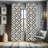 Polka Dots Semi-Sheer Rod Pocket Curtain Panels-45972454