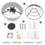 Lustre à niveaux variable 15 lumières Gonnie-164155075-164155074