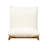 Lazy Acacia Patio Club Chair,Beige