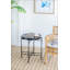 Table d'appoint avec structure en métal