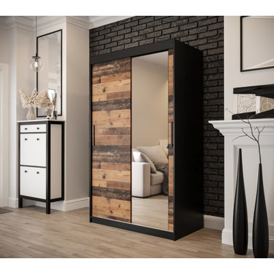 Nerice 2 Door Manufactured Wood Wardrobe