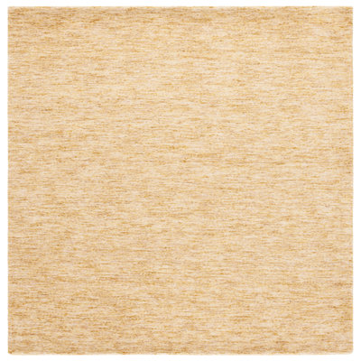 Himalaya Handloomed Wool Cotton Rug in Gold
