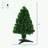 Artificial Christmas Tree with Branches and Fibre Optic LED Lights