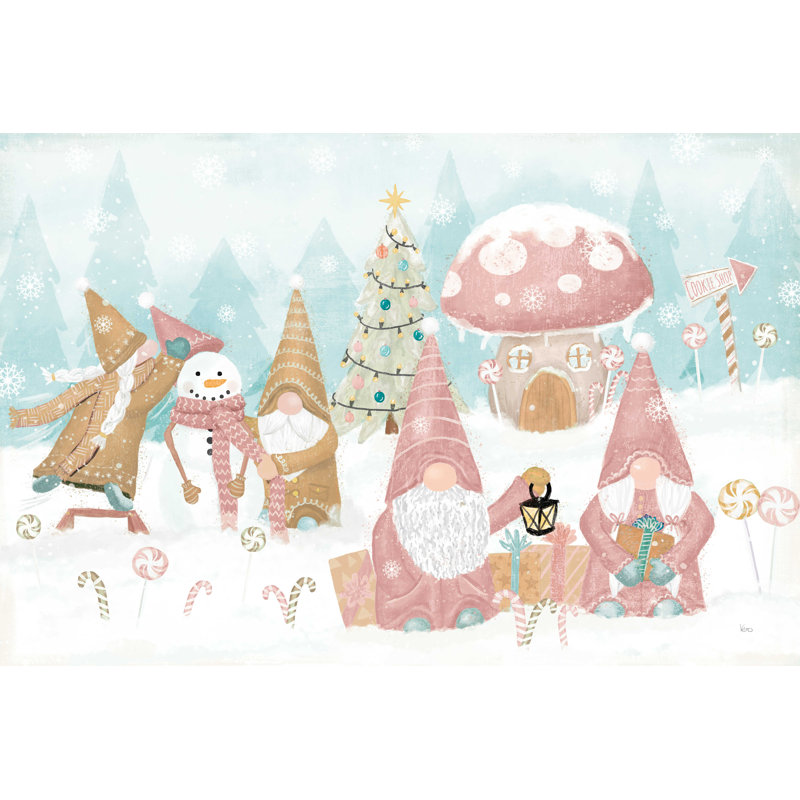 Annan Gnome Sweet Gnome I, H 8 po x l 12 po x P 1,25 po, Non, Toile tendue