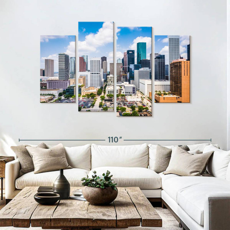 Bâtiments Sireci à Houston, H 54 po x l 84 po