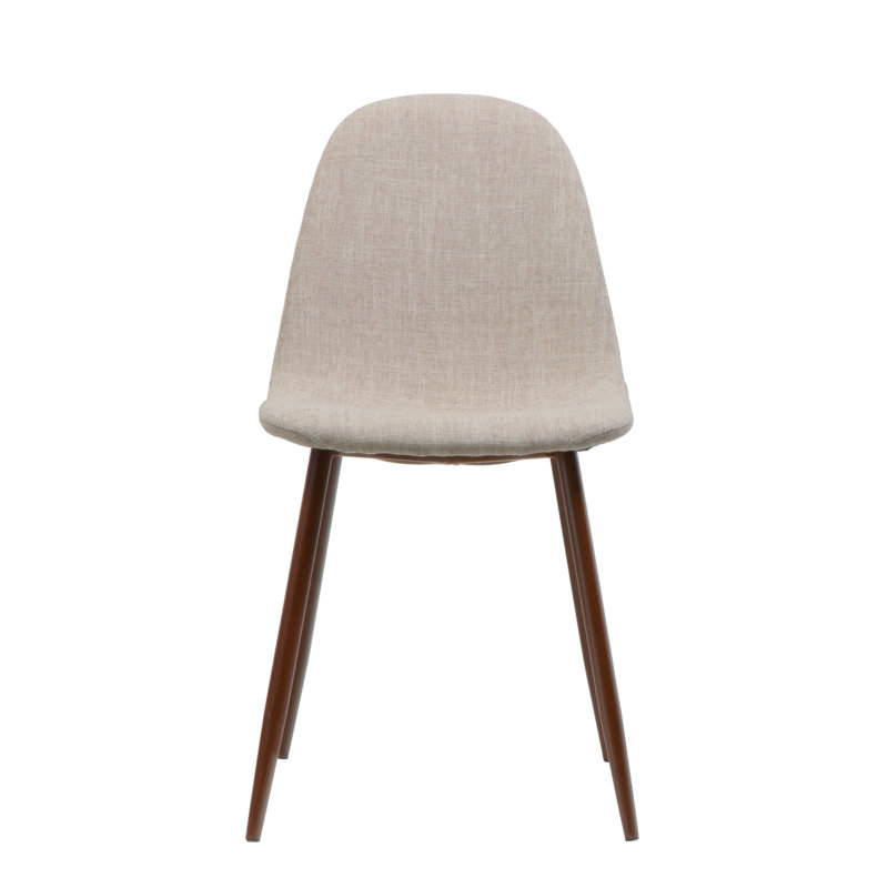 Dining Chair, Gray, Walnut