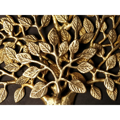 Tree of Life Brass Wall Décor