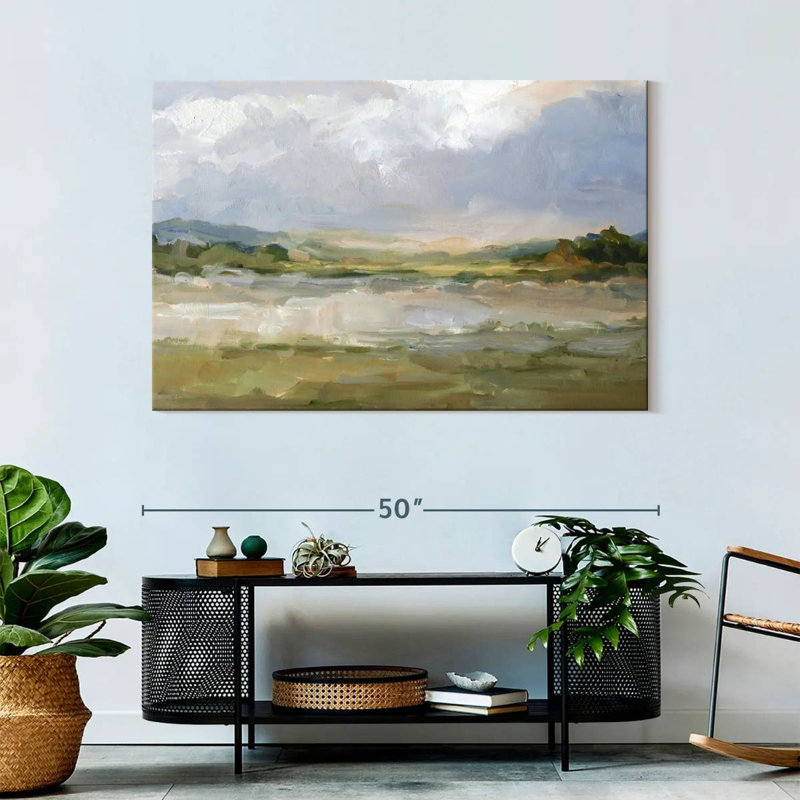 «May Skies II», reproduction sur toile, H 48 po x l 32 po x P 1,25 po