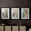ANIMALS Series Dxx - Impression encadrée sur mesure de qualité supérieure - 3 pièces-1875793079-1875793077