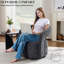 Upholstered Chenille Swivel Armchair-43998953