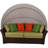 Lit de jour d'extérieur ovale extensible Linton