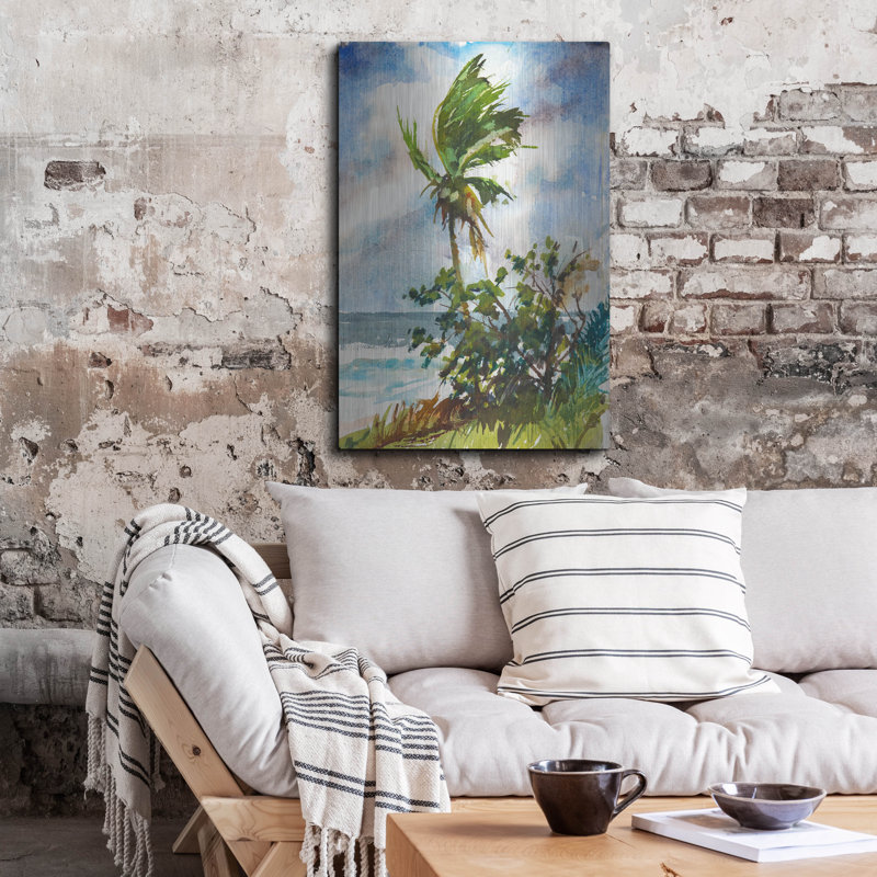 «Ocean Breeze» par Richard A. Rodgers, art mural en métal, 24 po x 36 po