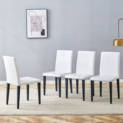 Ensemble de chaises polyvalentes et confortables en polyuréthane pour espaces élégants