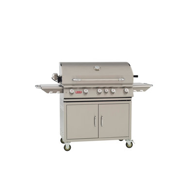 Barbecue autoportant Brahma au propane liquide à 5 brûleurs avec armoire Bull Outdoor Products