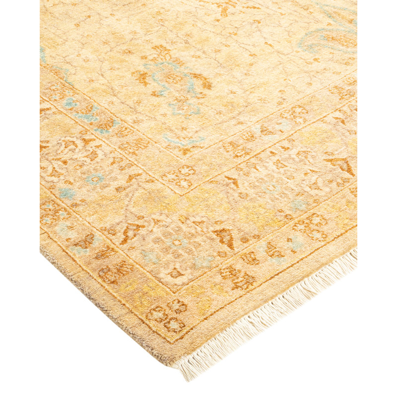 Classic One-of-a-Kind 4' 2" X 6' 5" Hand Knotted Area Rug