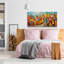 «Colorful City», art mural en verre acrylique, 48 po x 24 po-1779382331