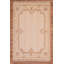 Tapis en laine et soie crème à motif traditionnel noué à la main Original