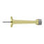 Deltana BDS30U4 3-1/4" Baseboard Door Bumper, Solid Brass in Brushed Brass-503353147
