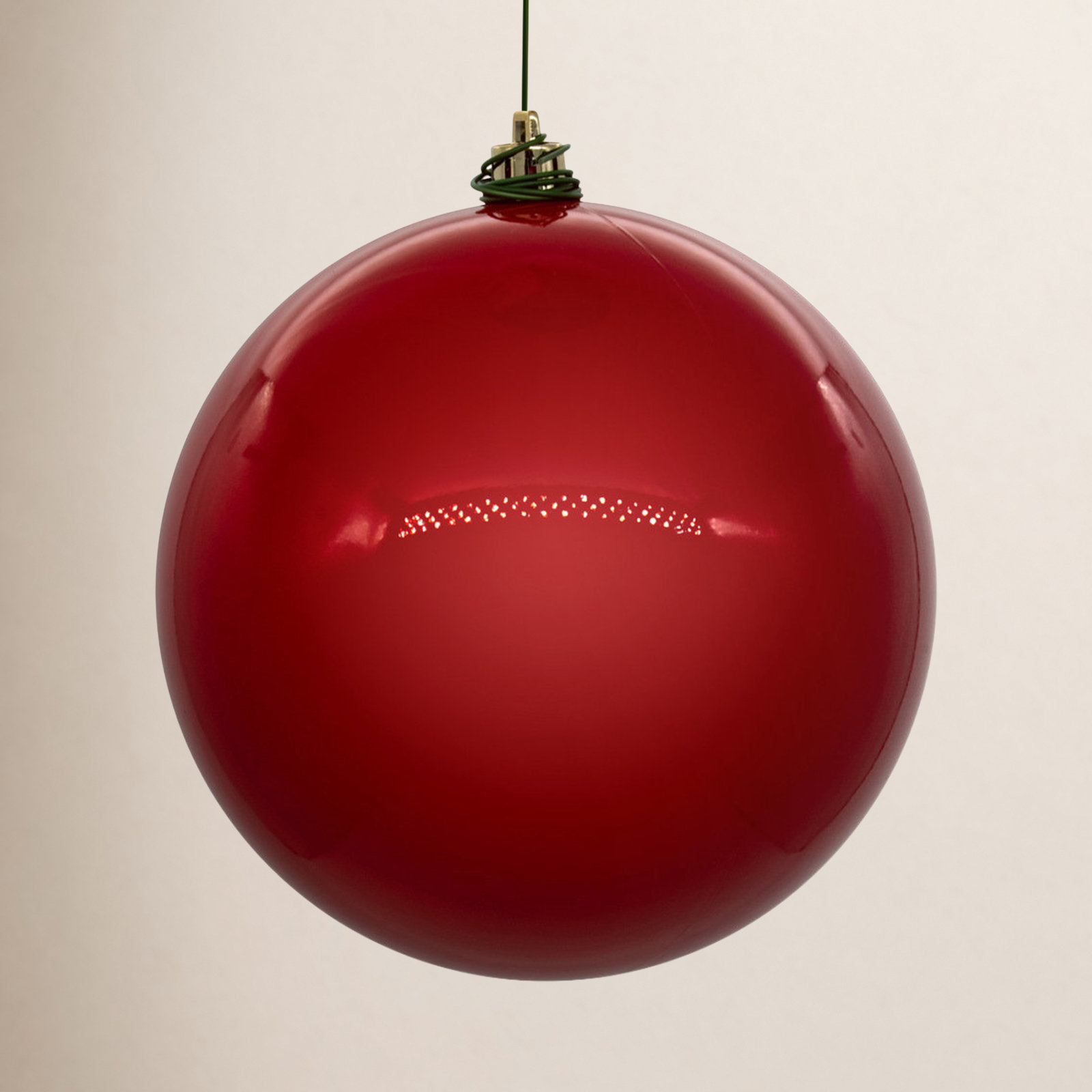 3" Bauble, Red