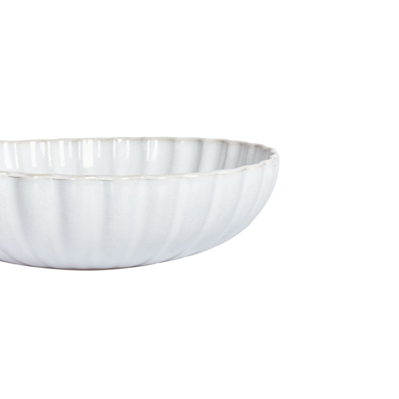 NETTLE 700ml Handmade Stoneware Pasta Bowl