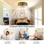 30cm Ceiling Fan with Light Kit-669504309
