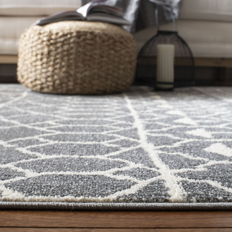 Hamilton Performance Geometric Rug, Square 6'7"